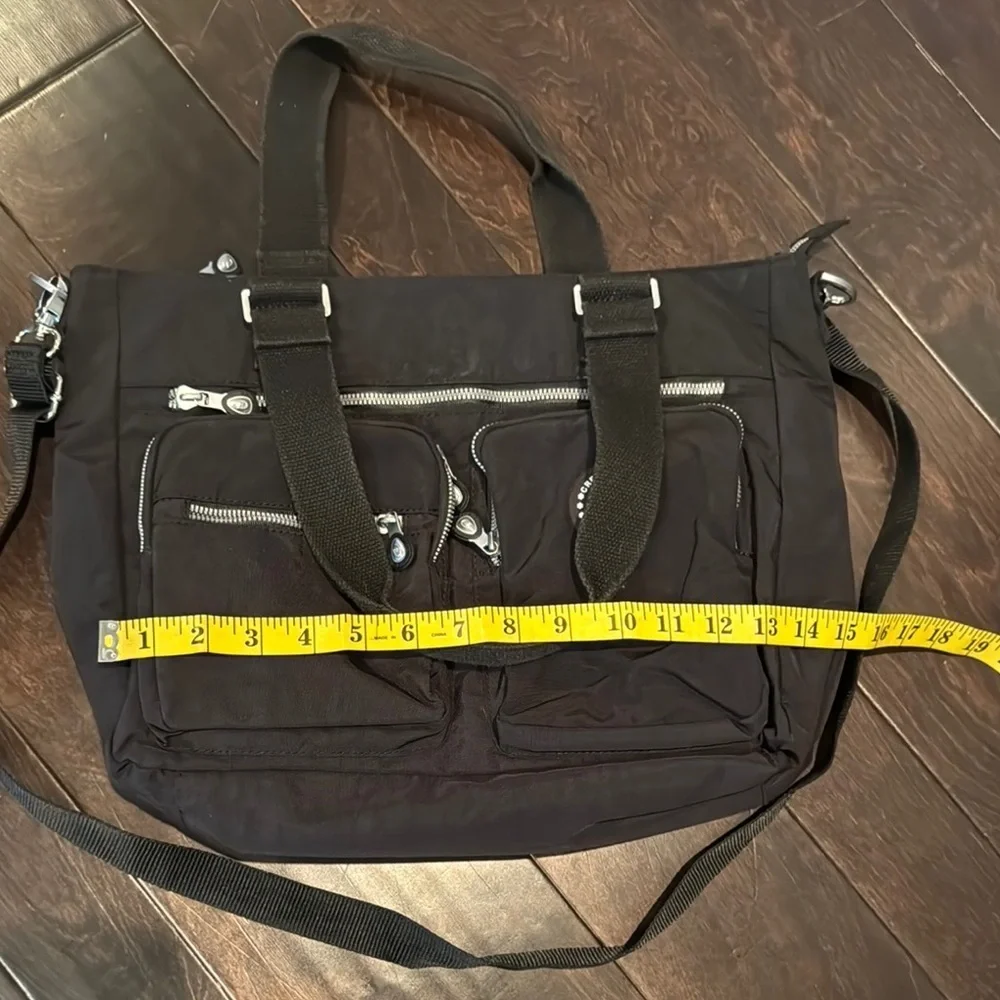 Crest Designs Black unisex Crossbody Bag